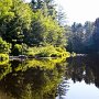 <p align=left>ruisseau ou rivière, je ne saurais dire, mais tranquillité assurée